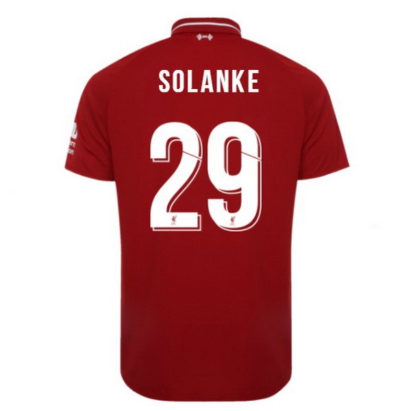 Liverpool Trikot Heim Solanke 2018-19 Rote Fussballtrikots Günstig